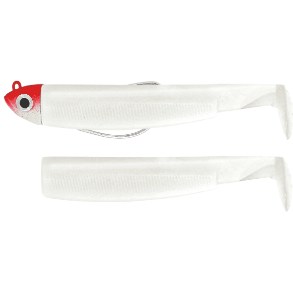 Fiiish Black Minnow Combo 2.5 - 8g 105mm White Red