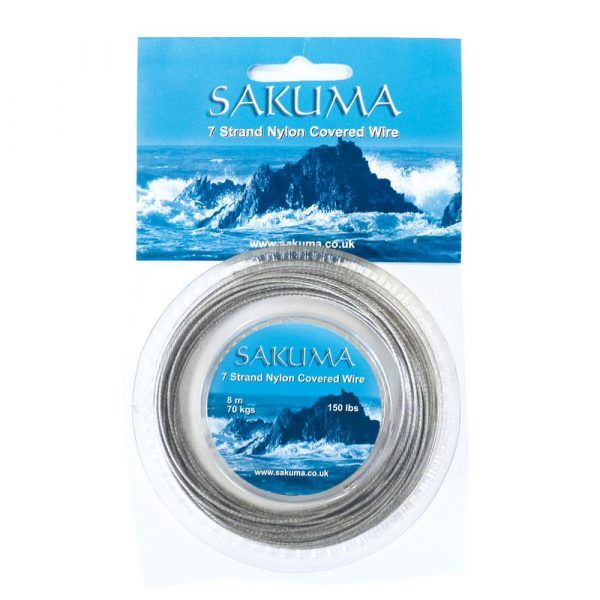 Sakuma 7 Strand Nylon Coated Wire  - 100lb