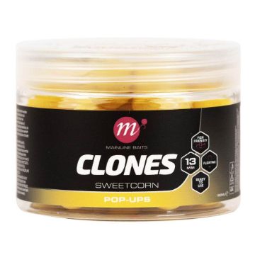 Mainline Baits Clones Pop Ups 13mm -Sweetcorn Mainline Baits Clones Pop Ups 13mm -Sweetcorn