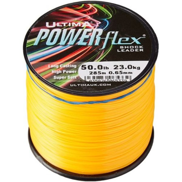 Ultima Powerflex Orange  4oz Spool - 50lb 285m