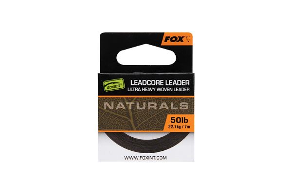 Fox Edges Naturals Leadcore 50lb - 7m