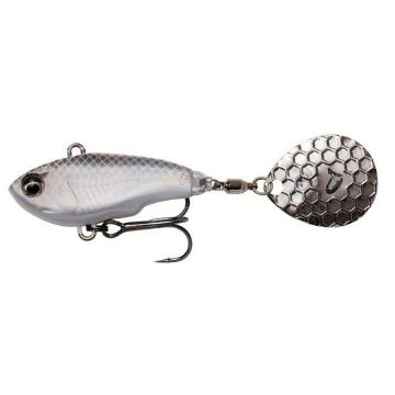 Savage Gear Fat Tail Spim 8cm 24g - White Silver Savage Gear Fat Tail Spim 8cm 24g - White Silver