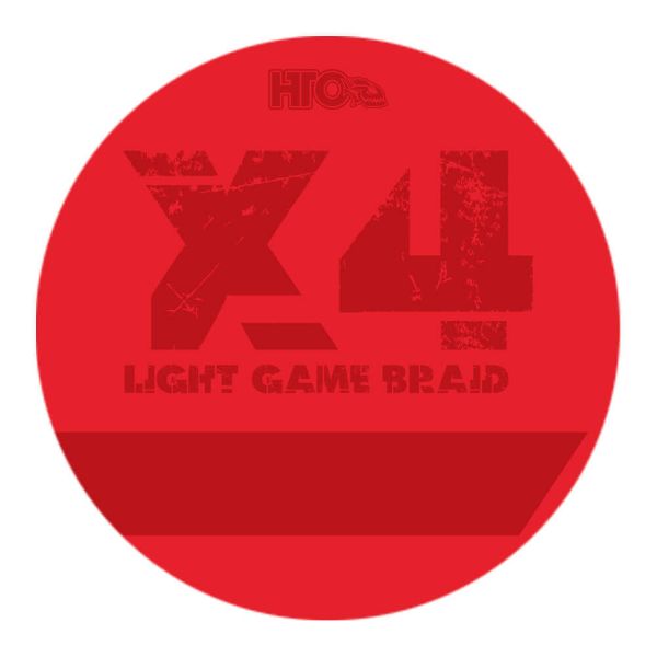 HTO X4 Light Game Braid - Pink .08 5lb