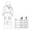 Fladen 1pc Rescue System Flotation Suit Blue/Yellow