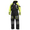 Fladen 1pc Rescue System Flotation Suit Black/Yellow - Large