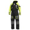 Fladen 1pc Rescue System Flotation Suit Black/Yellow - Small