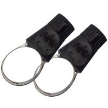 BREAKAWAY  25MM BLACK SADDLE CLAMP COASTER BREAKAWAY  25MM BLACK SADDLE CLAMP COASTER