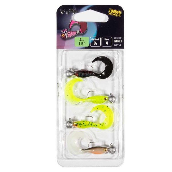 Fox Rage Micro Grub Mixed UV Loaded Pack