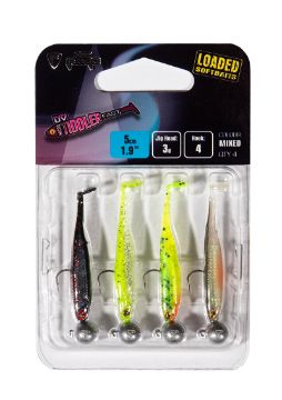 Fox Rage UV Micro Tiddler Fast Loaded Soft Bait Mixed Fox Rage UV Micro Tiddler Fast Loaded Soft Bait Mixed