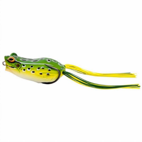 Savage Gear Hop Popper Frog - Green Leopard