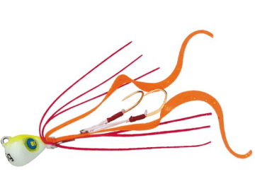 Major Craft Jigpara Nano Tai Rubber Jig - 5g Glow Major Craft Jigpara Nano Tai Rubber Jig - 5g Glow