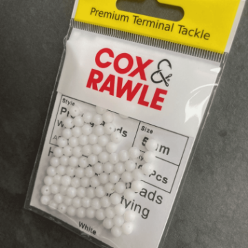 Cox & Rawle Beads - 5mm White Cox & Rawle Beads - 5mm White