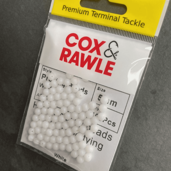 Cox & Rawle Beads - 5mm White