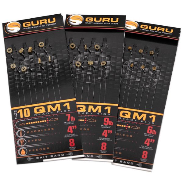 Guru QM1 Bait Band Ready 4" 7lb - Size 12