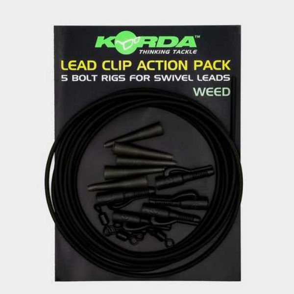 Korda Lead Clip Action Pack - Weed