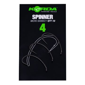 Korda Spinner Hooks Barbed - Size 4 Korda Spinner Hooks Barbed - Size 4