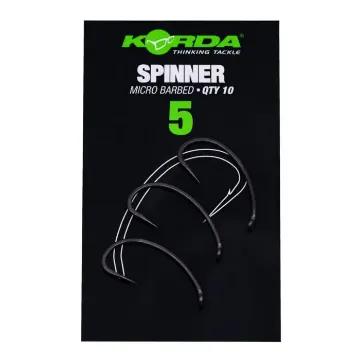 Korda Spinner Hooks Barbed - Size 5 Korda Spinner Hooks Barbed - Size 5