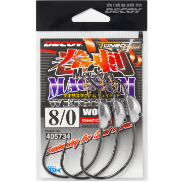 Decoy Worm 130M Makisasu Magnum Weighted Hook Decoy Worm 130M Makisasu Magnum Weighted Hook