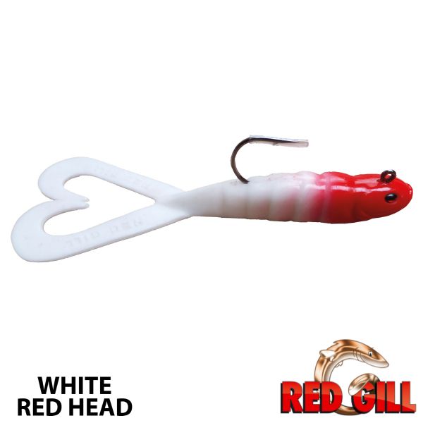 Red Gill Twin Turbo Cod Lures - Red Head