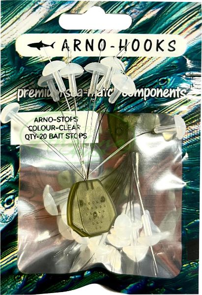 Arno-Hooks Bait Stops - Clear