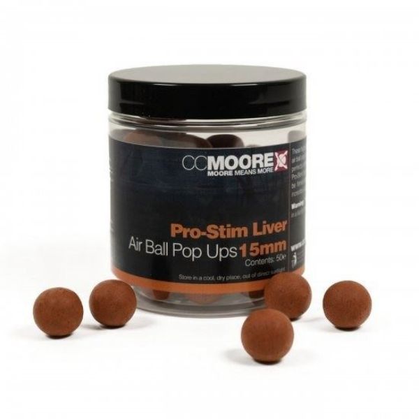 CC Moore Pro-Stim Liver Air Ball Pop Ups - 15mm