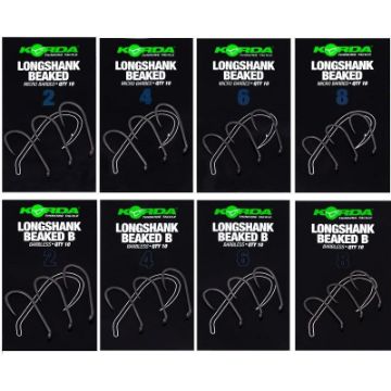 Korda Longshank Beaked Hooks Korda Longshank Beaked Hooks