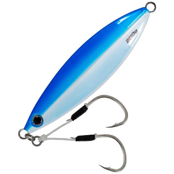 Seadra Aqua-Drop Slow Jig - 130g Blue / White