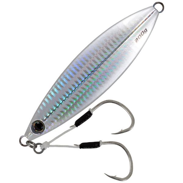 Seadra Aqua-Drop Slow Jig - 130g Holo Silver