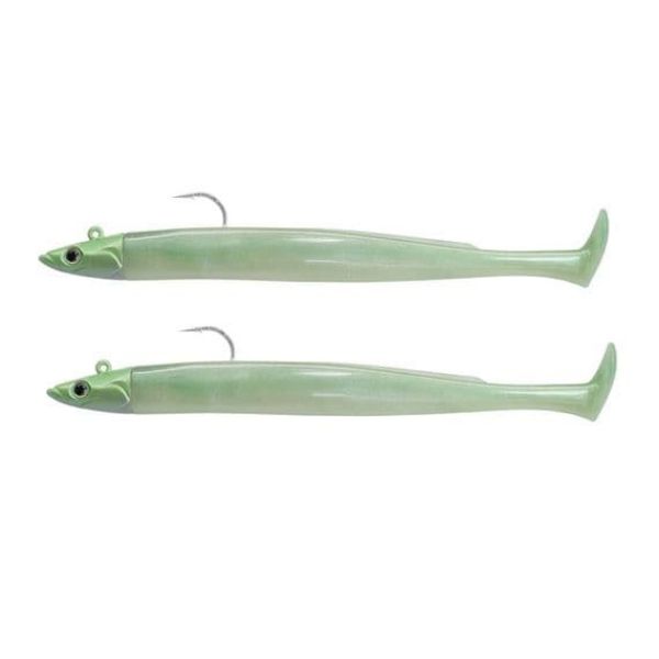 Fiiish Crazy Paddle Tail Double Combo Shore 120mm 7g - Pearl Green