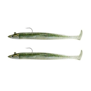 Fiiish Crazy Paddle Tail Double Combo Shore 120mm 7g - Ghost Minnow Fiiish Crazy Paddle Tail Double Combo Shore 120mm 7g - Ghost Minnow