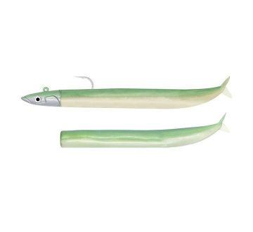 Fiiish Crazy Sand Eel 150cm Double Combo Off Shore - 20g - Pearly Green Fiiish Crazy Sand Eel 150cm Double Combo Off Shore - 20g - Pearly Green