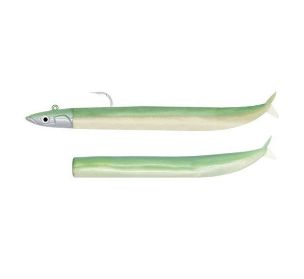 Fiiish Crazy Sand Eel 150cm Double Combo Off Shore - 20g - Pearly Green