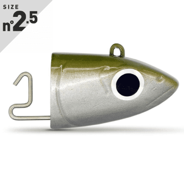 Fiiish Black Minnow 2.5 Shore Head - 16g Khaki  Fiiish Black Minnow 2.5 Shore Head - 16g Khaki