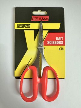 Tronixpro Stainless Steel Baiting Scissors - 6.75" Tronixpro Stainless Steel Baiting Scissors - 6.75"