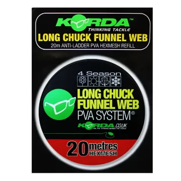 Korda Longchuck Funnel Web PVA System Refill - 20m Korda Longchuck Funnel Web PVA System Refill - 20m