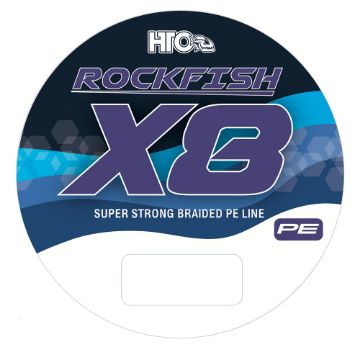HTO Rockfish X8 Braid 100m Yellow - 12lb HTO Rockfish X8 Braid 100m Yellow - 12lb