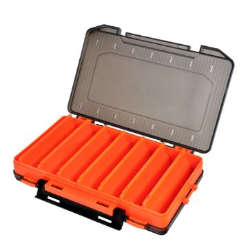 HTO Double Sided Lure Box Orange - 200 x 135 x 47mm  HTO Double Sided Lure Box Orange - 200 x 135 x 47mm