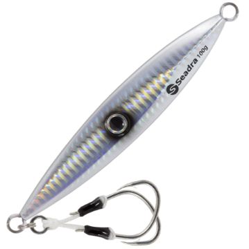 Seadra Slow Jig Strike Eye - 150g Holo Silver Seadra Slow Jig Strike Eye - 150g Holo Silver