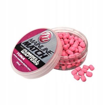 Mainline Match Dumbell Wafters Pink Tuna - 6mm Mainline Match Dumbell Wafters Pink Tuna - 6mm