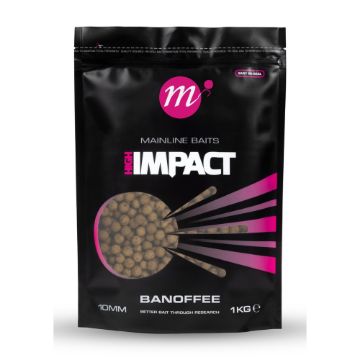 Mainline High Impact Boilie 1kg 10mm - Banoffee Mainline High Impact Boilie 1kg 10mm - Banoffee