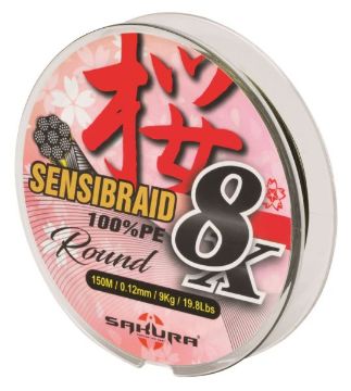 Sakura Sensibraid 8x 150m Green - 24.2lb Sakura Sensibraid 8x 150m Green - 24.2lb