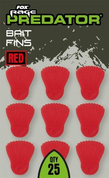Fox Rage Predator Bait Fins – Red Fox Rage Predator Bait Fins – Red