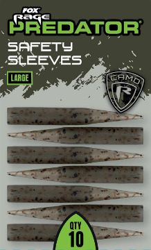 Fox Rage Predator Camo Safety Sleeves Large x 10  Fox Rage Predator Camo Safety Sleeves Large x 10
