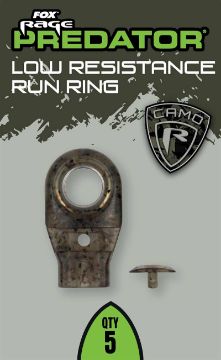 Fox Rage Predator Camo Low Resistance Run Ring x 5  Fox Rage Predator Camo Low Resistance Run Ring x 5