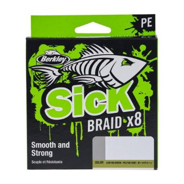 Berley Sick Braid 150m Moss Green - 24lb Berley Sick Braid 150m Moss Green - 24lb