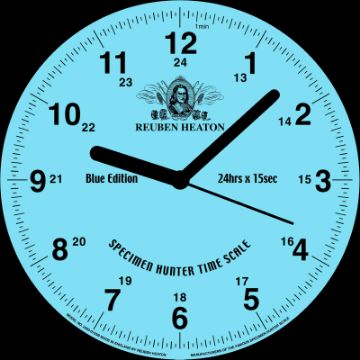 Reuben Heaton Specimen Hunter Timescale – Limited Edition Blue Reuben Heaton Specimen Hunter Timescale – Limited Edition Blue