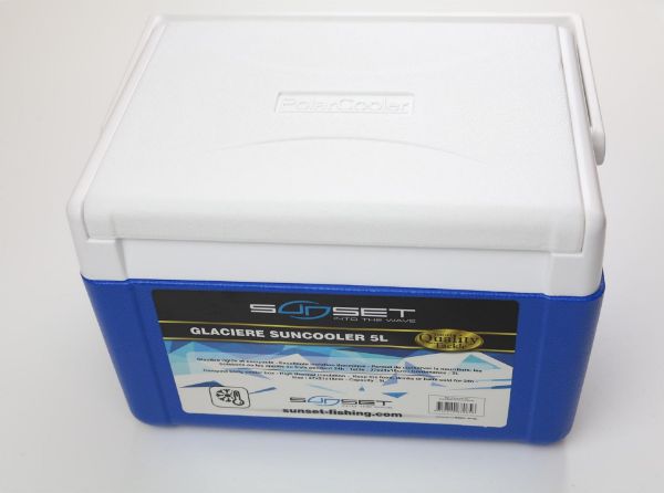 Sunset Glaciere Sun Cooler Cool Box - 5 Ltr