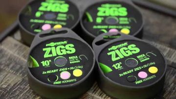 Korda Zig Ready Rigs 10ft - Size 10 Korda Zig Ready Rigs 10ft - Size 10