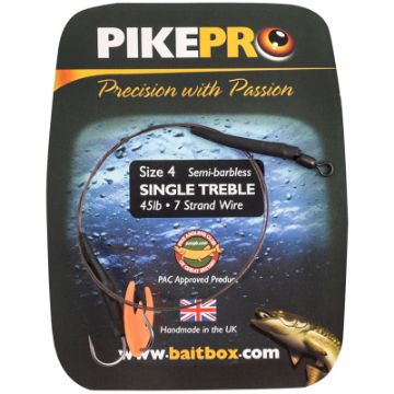 PikePro Single-Treble Semi-Barbed Trace PikePro Single-Treble Semi-Barbed Trace