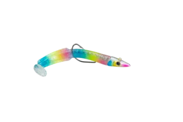 Drift DRX Weedless Sandeel 13cm 35g Double Combo - Candy Silver Drift DRX Weedless Sandeel 13cm 35g Double Combo - Candy Silver